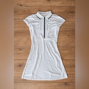 NWT Veronica Beard x ETOILE White and Navy Polo Tennis Dress